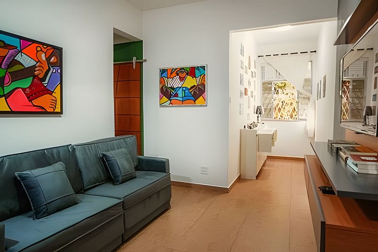 Apartamento novo e decorado para 4 pessoas.