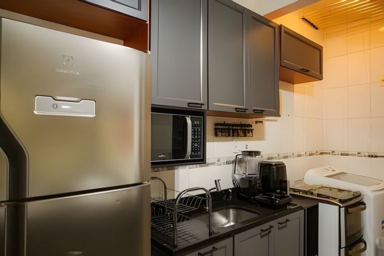 Apartamento novo e decorado para 4 pessoas.