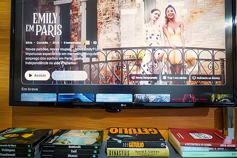 Apartamento novo e decorado para 4 pessoas.