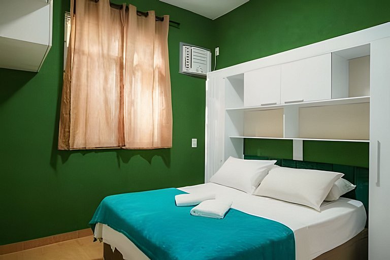 Apartamento novo e decorado para 4 pessoas.