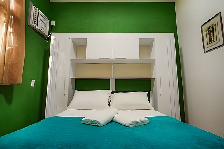 Apartamento novo e decorado para 4 pessoas.