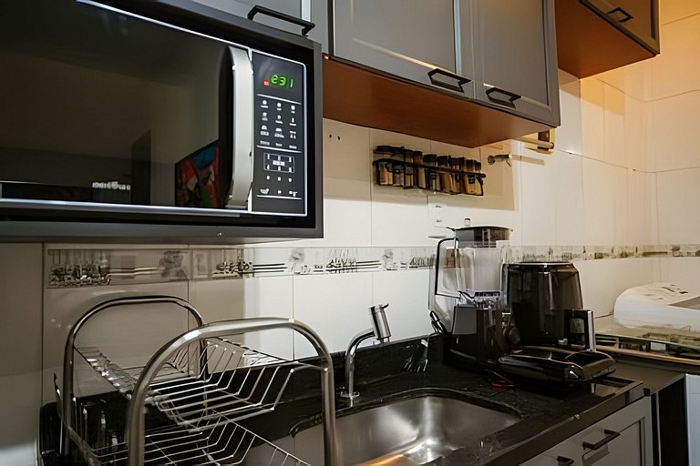 Apartamento novo e decorado para 4 pessoas.