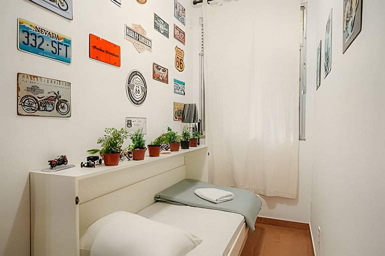 Apartamento novo e decorado para 4 pessoas.