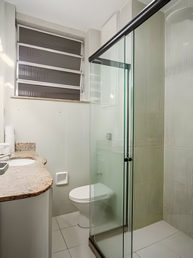 Apartamento confortável na quadra da praia