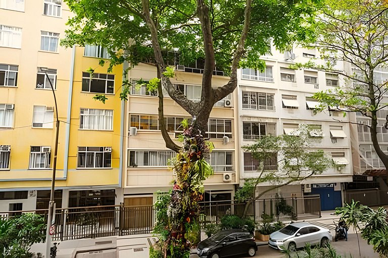 Apartamento confortável na quadra da praia