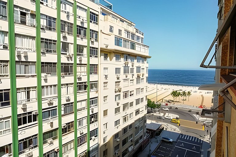 Apartamento amplo e luminoso perto da praia