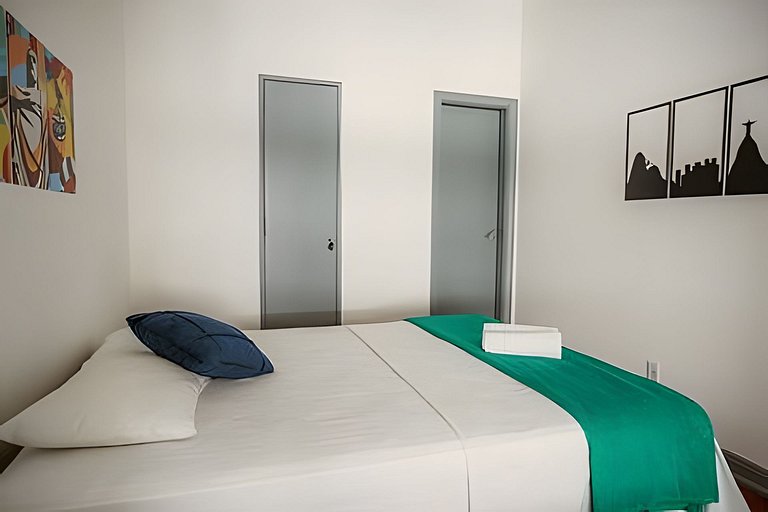 Apartamento amplo e luminoso perto da praia