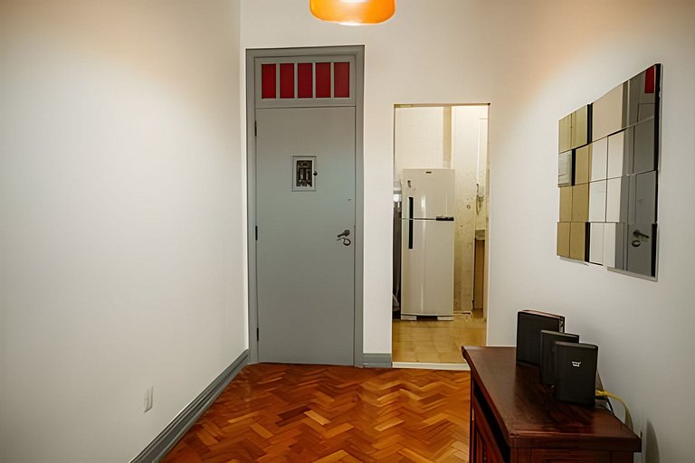 Apartamento amplo e luminoso perto da praia