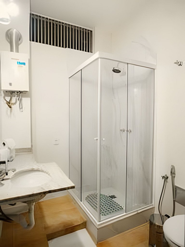 Apartamento amplo e luminoso perto da praia