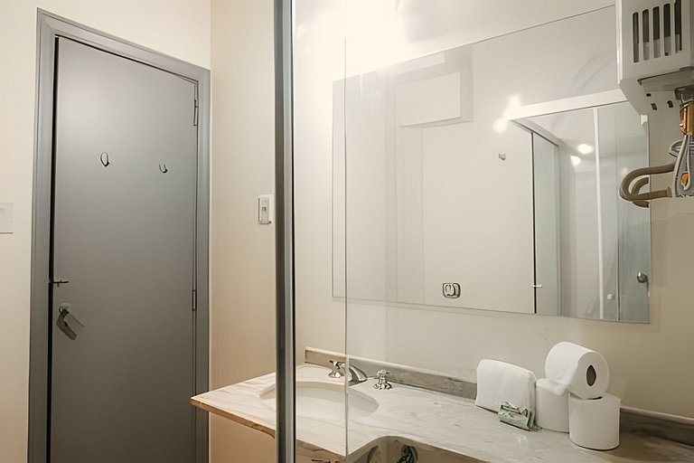 Apartamento amplo e luminoso perto da praia