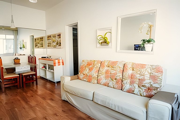 Apartamento no Leme vista mar