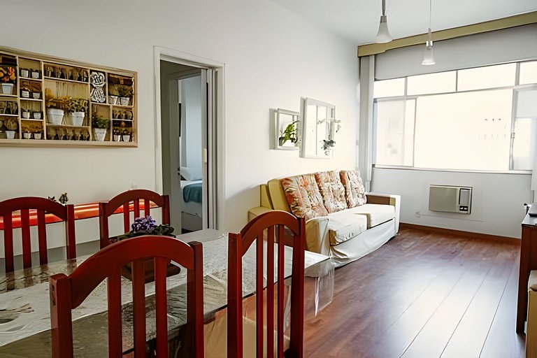 Apartamento no Leme vista mar