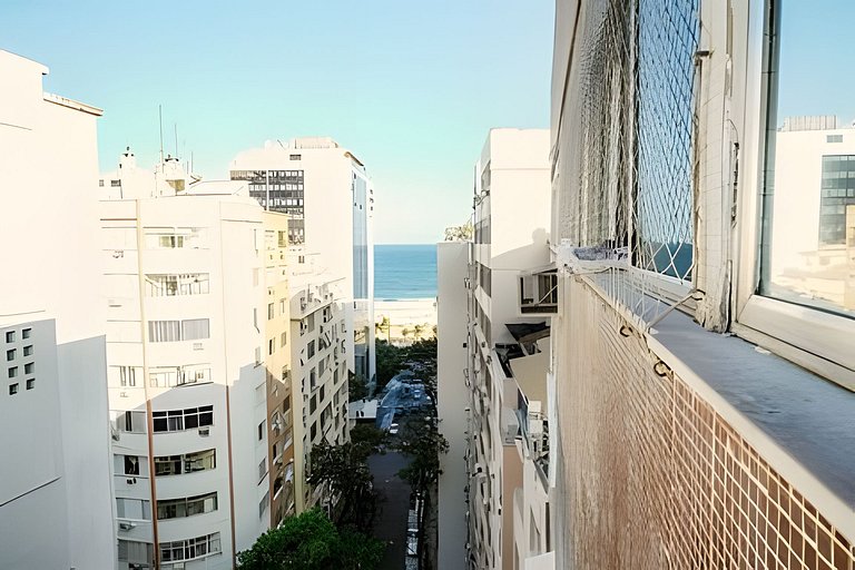 Apartamento no Leme vista mar