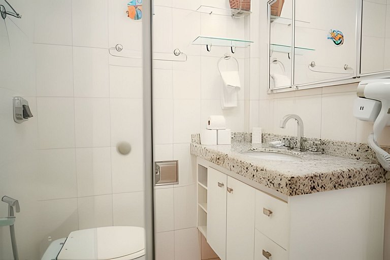 Apartamento no Leme vista mar