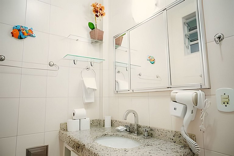 Apartamento no Leme vista mar