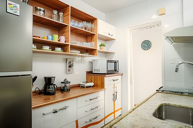 Apartamento no Leme vista mar