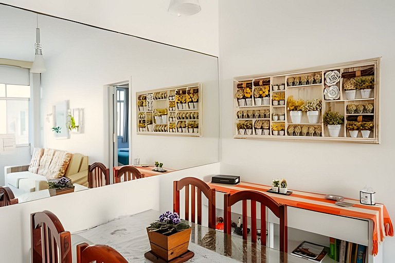 Apartamento no Leme vista mar