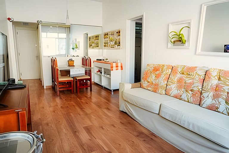 Apartamento no Leme vista mar