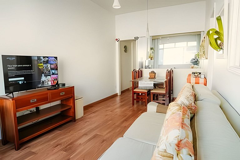 Apartamento no Leme vista mar