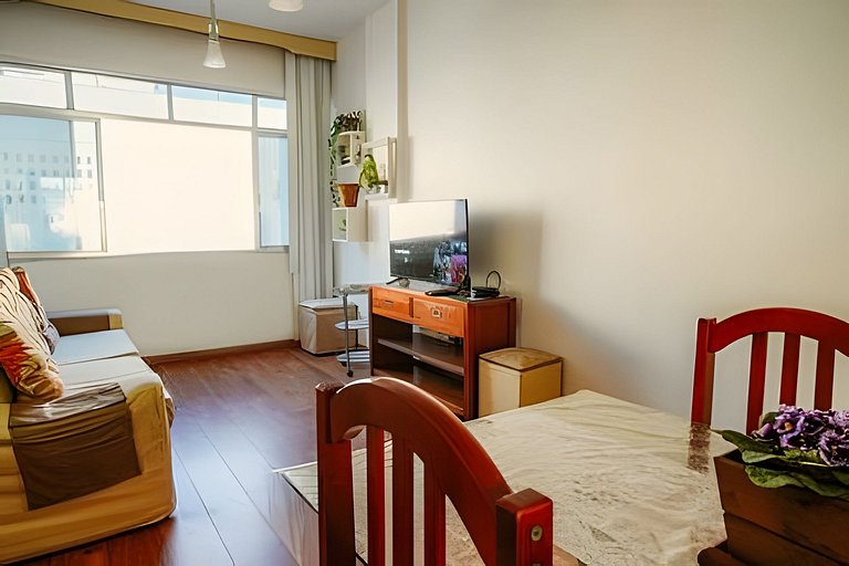 Apartamento no Leme vista mar