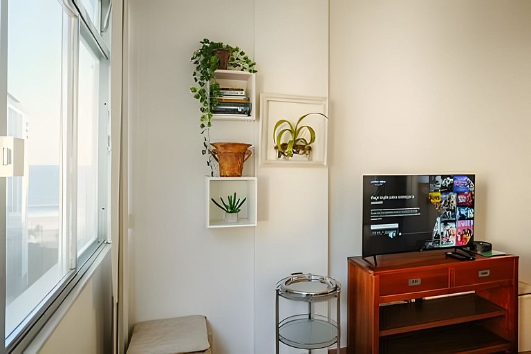 Apartamento no Leme vista mar