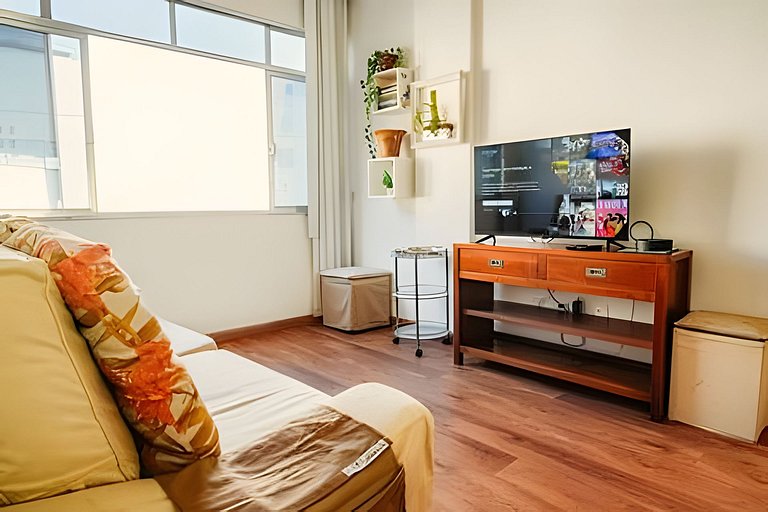 Apartamento no Leme vista mar