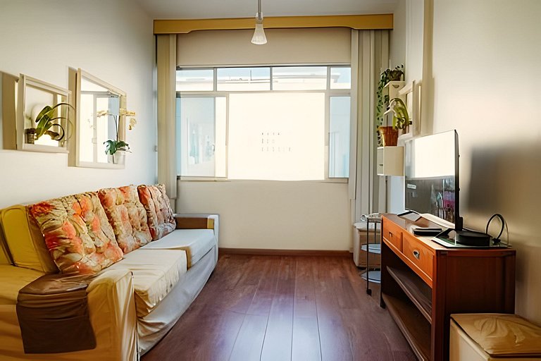 Apartamento no Leme vista mar