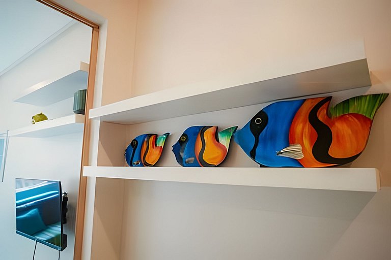 Apartamento luminoso e silencioso em Copacabana