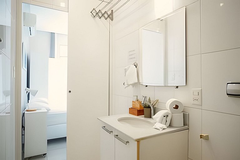 Apartamento luminoso e silencioso em Copacabana