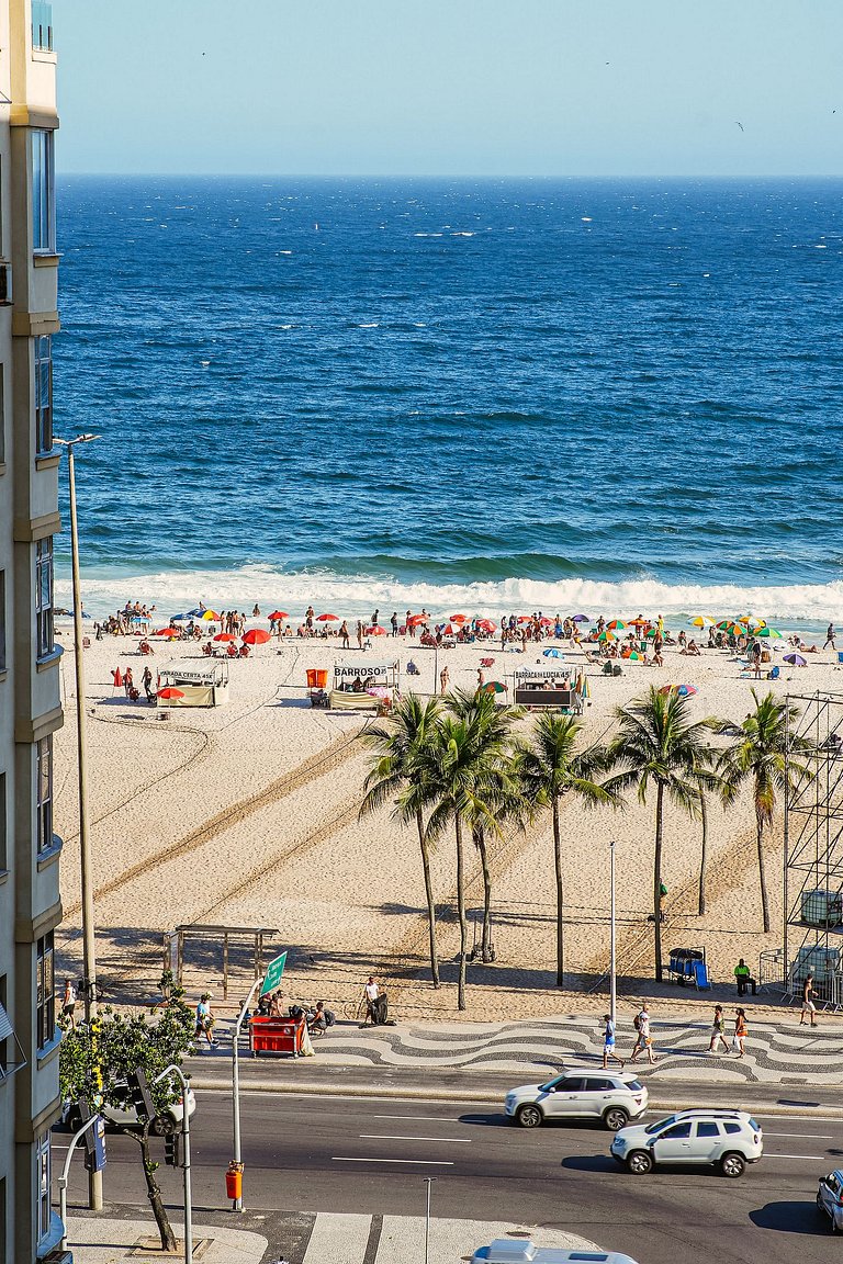 Apartamento amplo e luminoso perto da praia