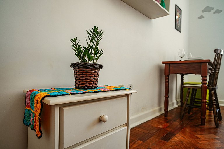 Apartamento acogedor en el corazón de Copacabana.