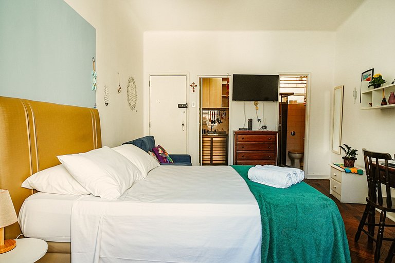 Acogedor apartamento ubicado en el centro de Copacabana