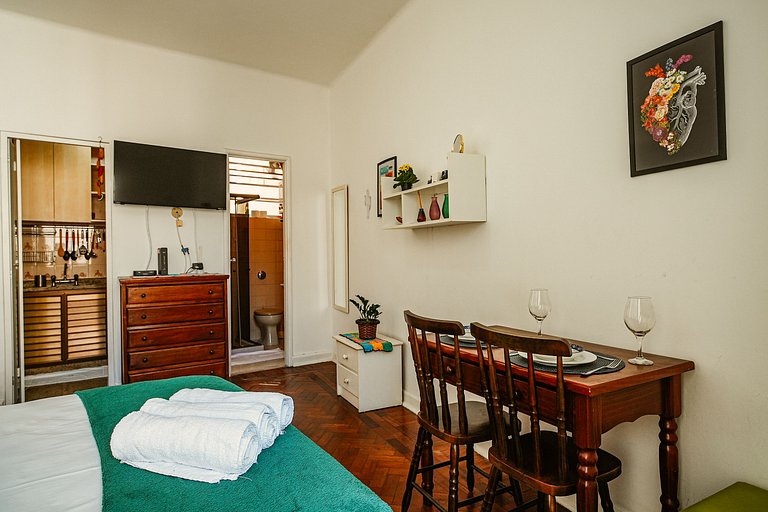 Acogedor apartamento ubicado en el centro de Copacabana