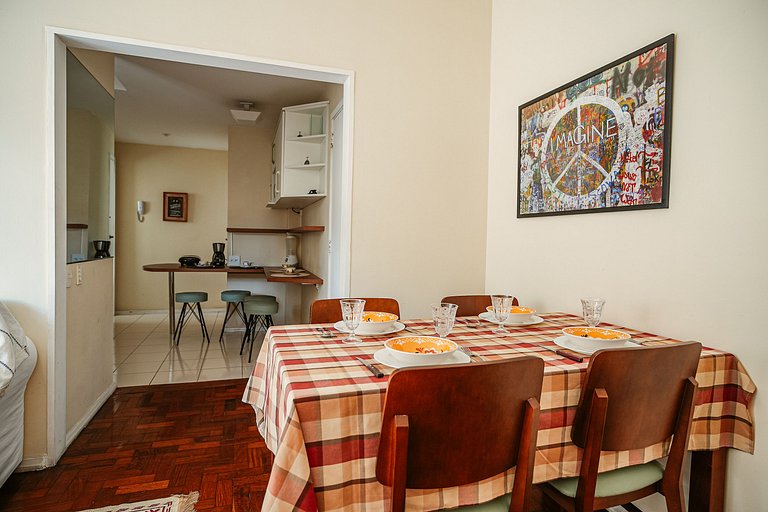 Apartamento com 2 quartos em Ipanema