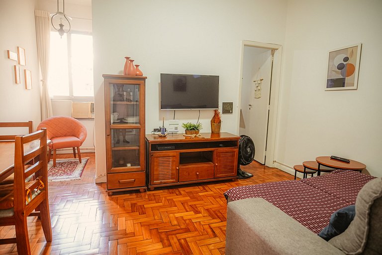 Apartamento em Copacabana para 4 pessoas