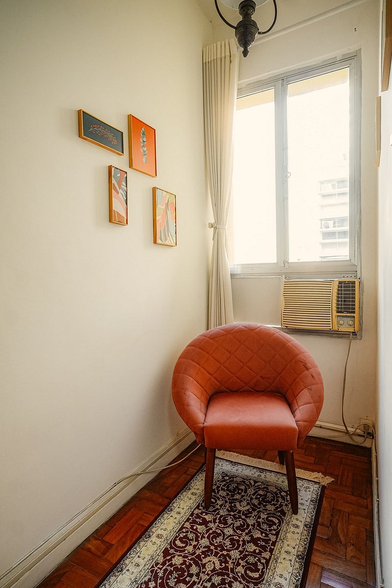 Apartamento em Copacabana para 4 pessoas