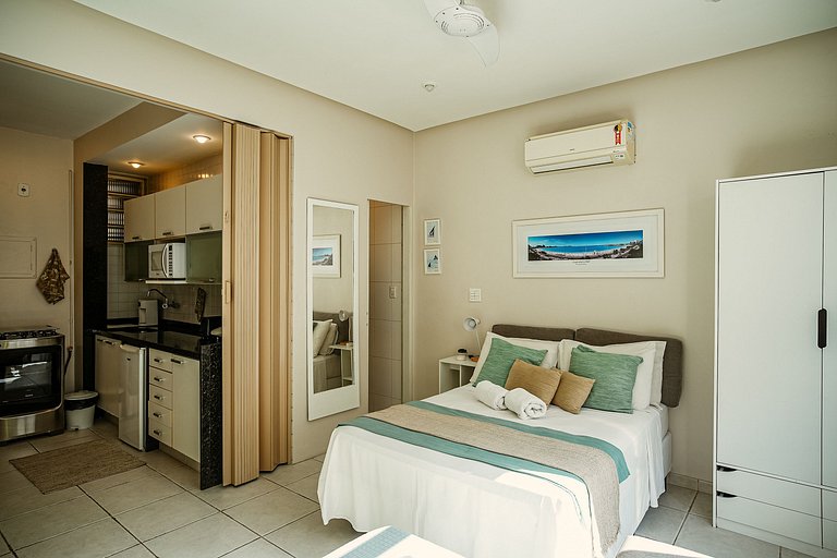 Apartamento luminoso e silencioso em Copacabana