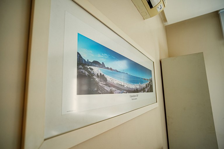 Apartamento luminoso e silencioso em Copacabana