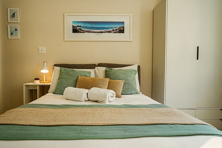 Apartamento luminoso e silencioso em Copacabana