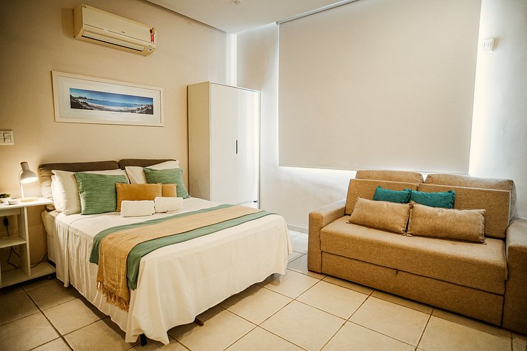 Apartamento luminoso e silencioso em Copacabana