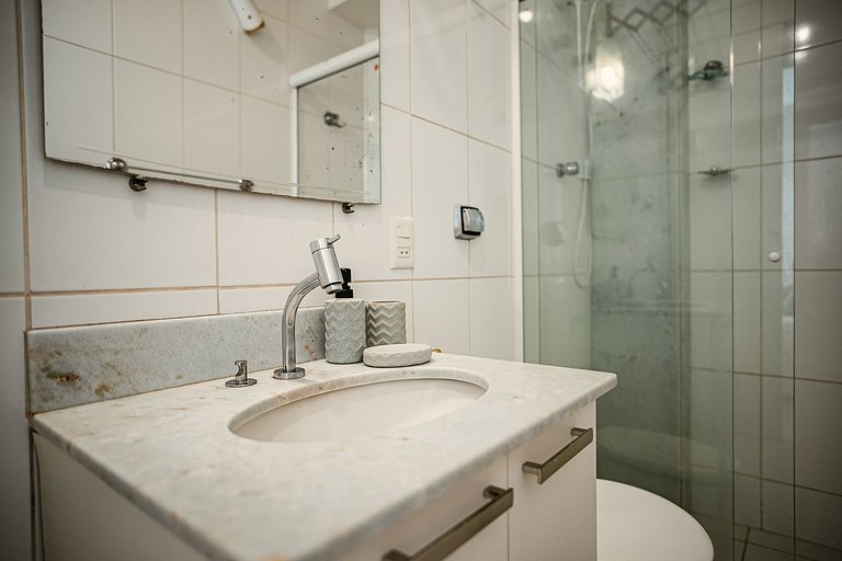 Apartamento luminoso e silencioso em Copacabana