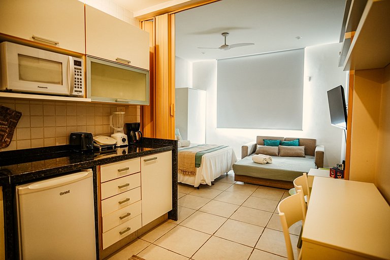 Apartamento luminoso e silencioso em Copacabana