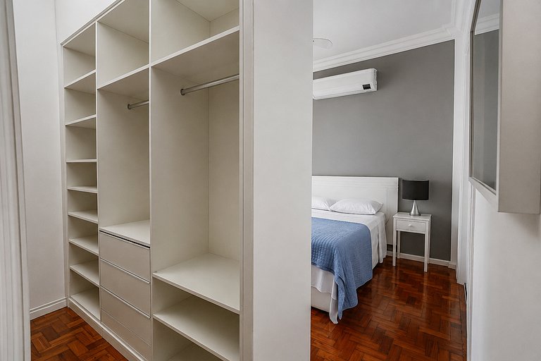Excelente sala e quarto para até 3 pessoas
