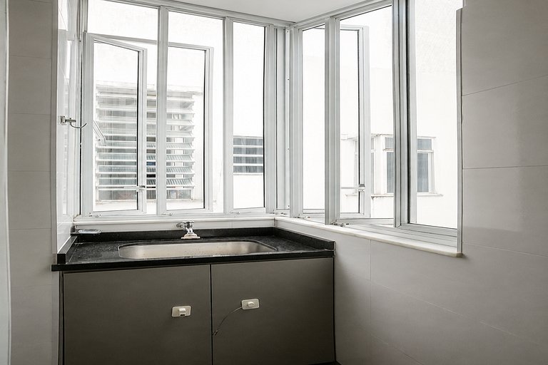Excelente sala e quarto para até 3 pessoas